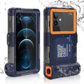 UrbanX Professional [15m/50ft] Swimming Diving Surfing Snorkeling Photo Video Waterproof Protective Case Underwater Housing for Realme Narzo 50 And all Phones Up to 6.9 Inch LCD with Lanyard