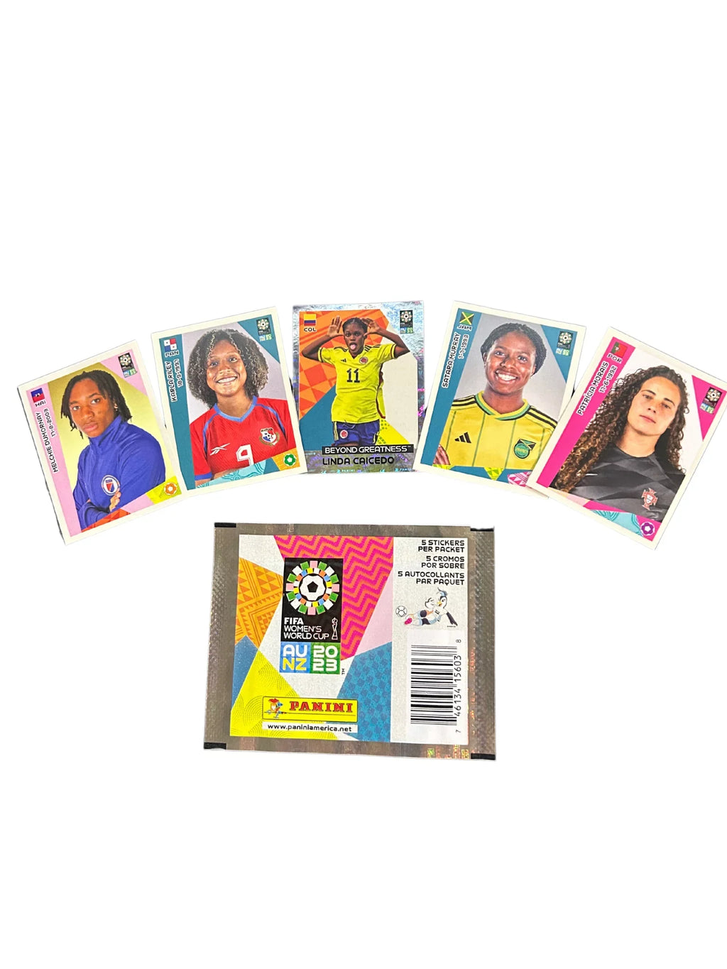 Panini Fifa Women's World Cup 2023 Soft protector Album With 1  Stickers Box- USA Version