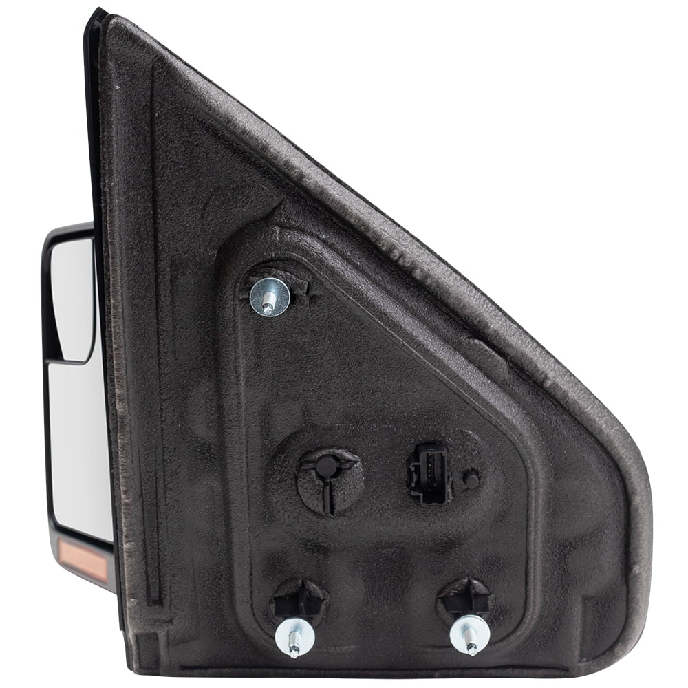 Brock Drivers Power Side View Mirror Heated Signal Reflector Spotter Glass fits 09-14  F-150 Pickup Truck replaces BL3Z17683CA FO1320407
