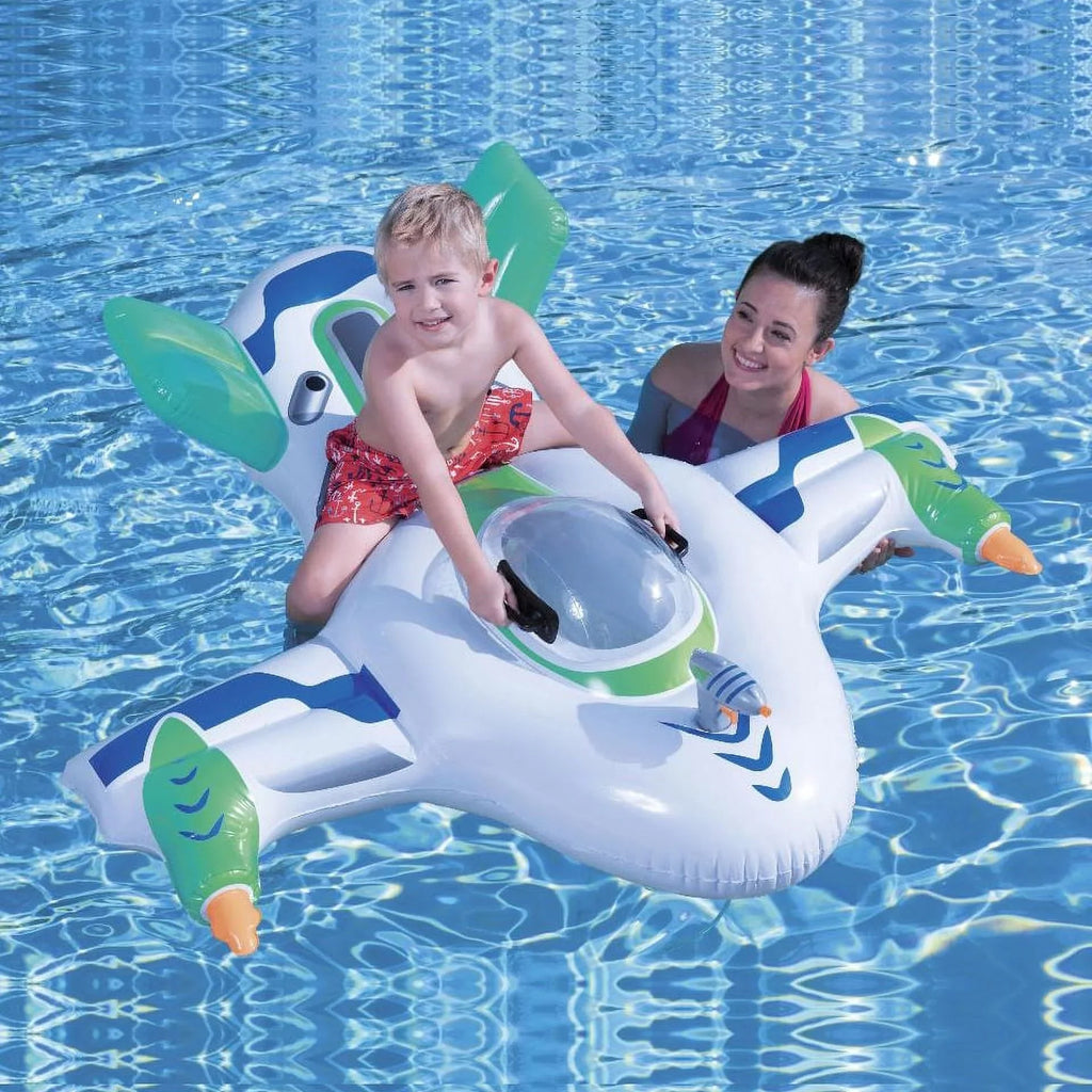 Airplane Baby Swimming Float Inflatable Pool Floaties Toys Outdoor Swimming Ring Seat craft for Kids Infant Toddler Baby Boys