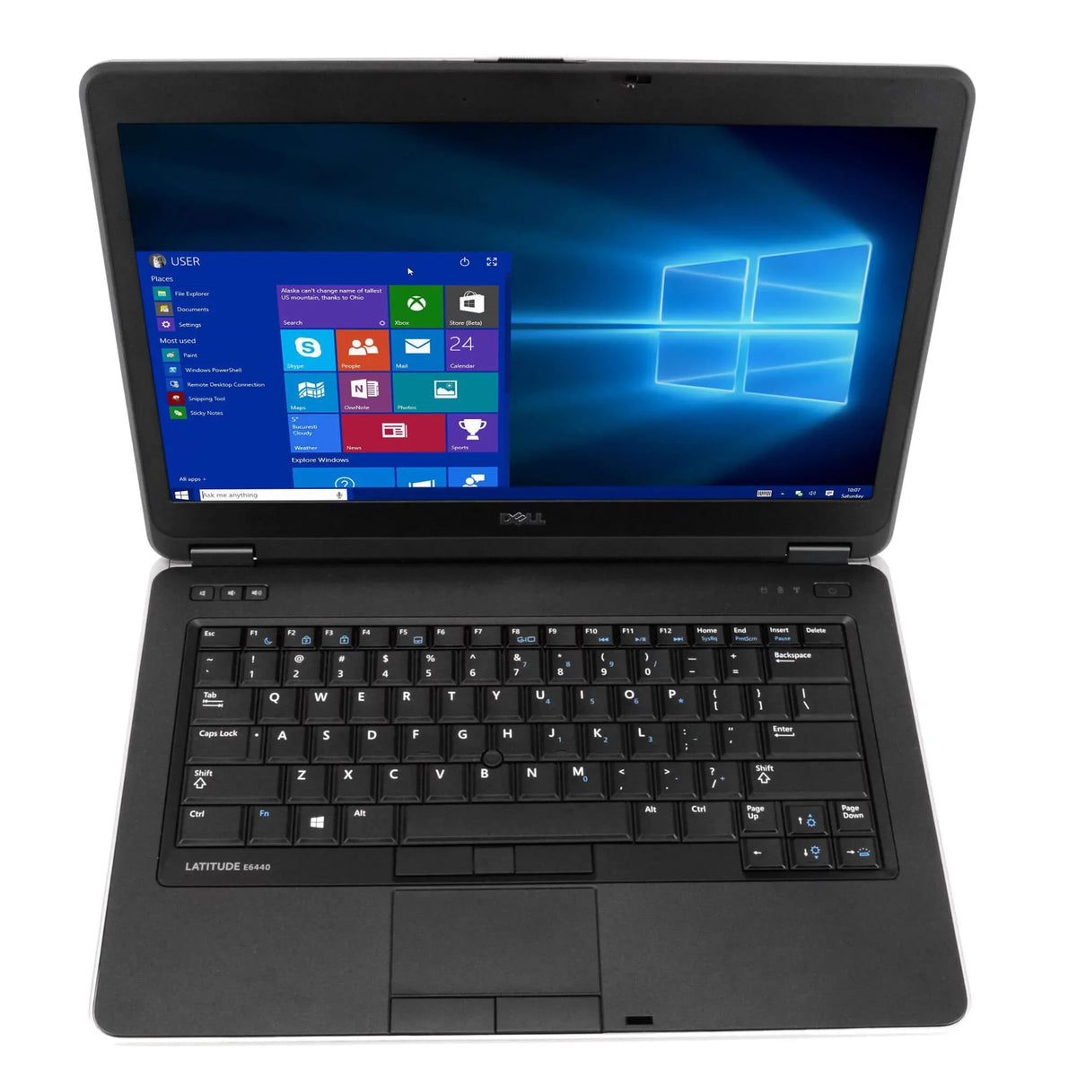 LATITUDE E6440 Laptop Computer, 2.60 GHz  i7 Dual Core Gen 4, 16GB DDR3 RAM, 240GB Solid State Drive (SSD) SSD Hard Drive, Windows 10 Home 64Bit, 14" Widescreen Screen (B GRADE)