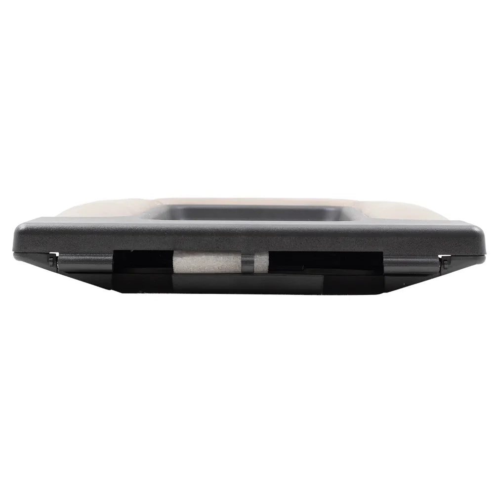 Brock Replacement Tan Center Console Lid Repair Kit appropriate with 2001-2006 Silverado Sierra Pickup Truck Tahoe Yukon & XL 19127366