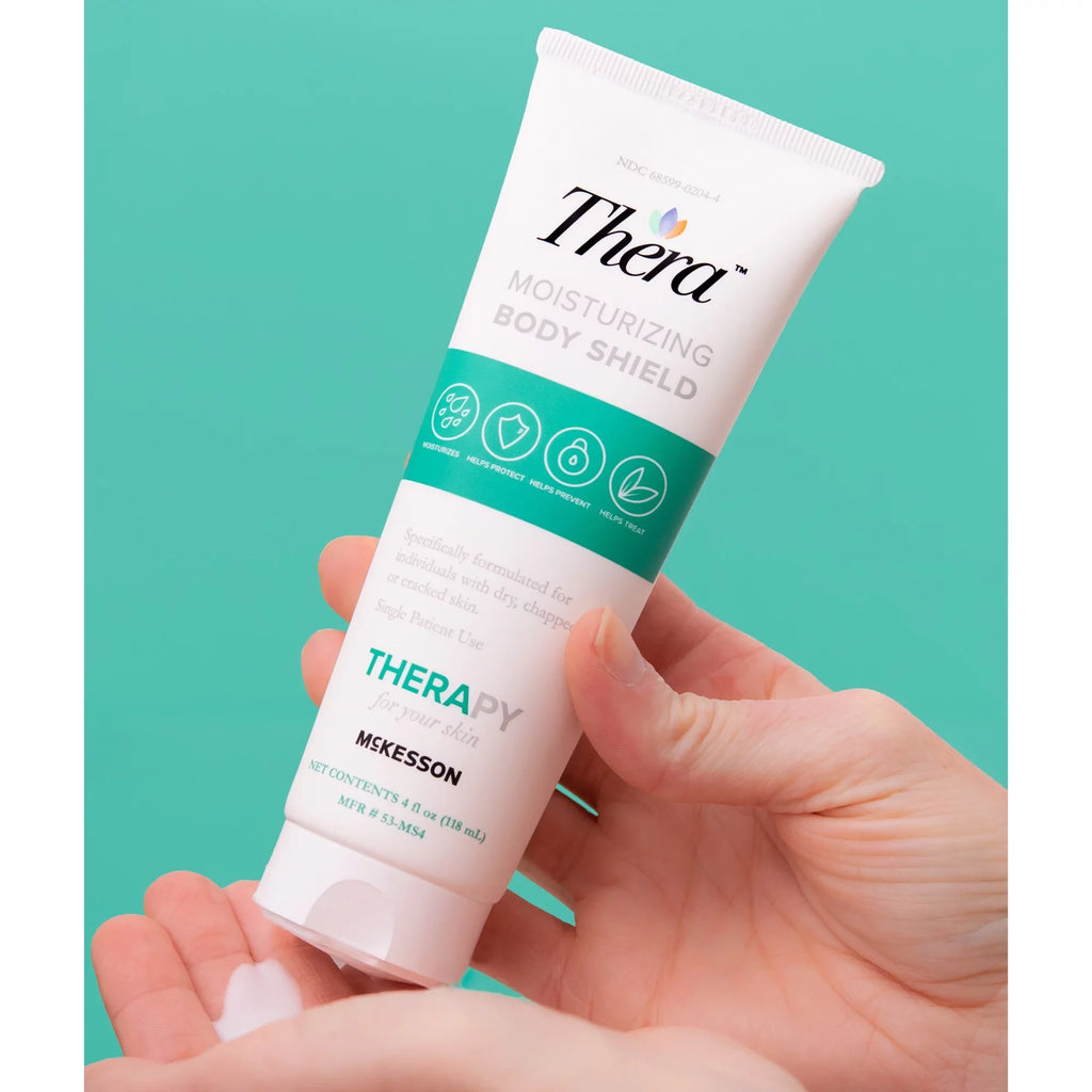 Thera Moisturizing Body Shield Skin Cream, Hydrating, Lavender-Scent, 4 oz, 12 Ct