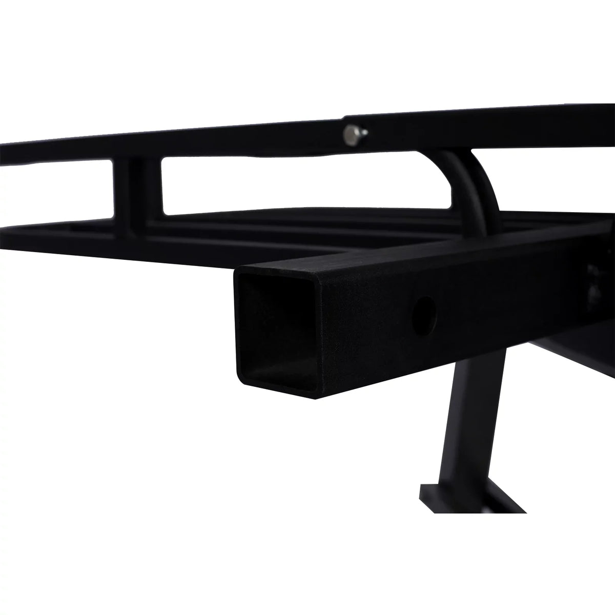 Hitch Mount Cargo Carrier, Rear Steel Cargo Rack Luggage Basket Rack with 2" Hitch Receiver for RV's, Trucks, SUV's, Vans, Cars - 500-lb Load Capacity, Black