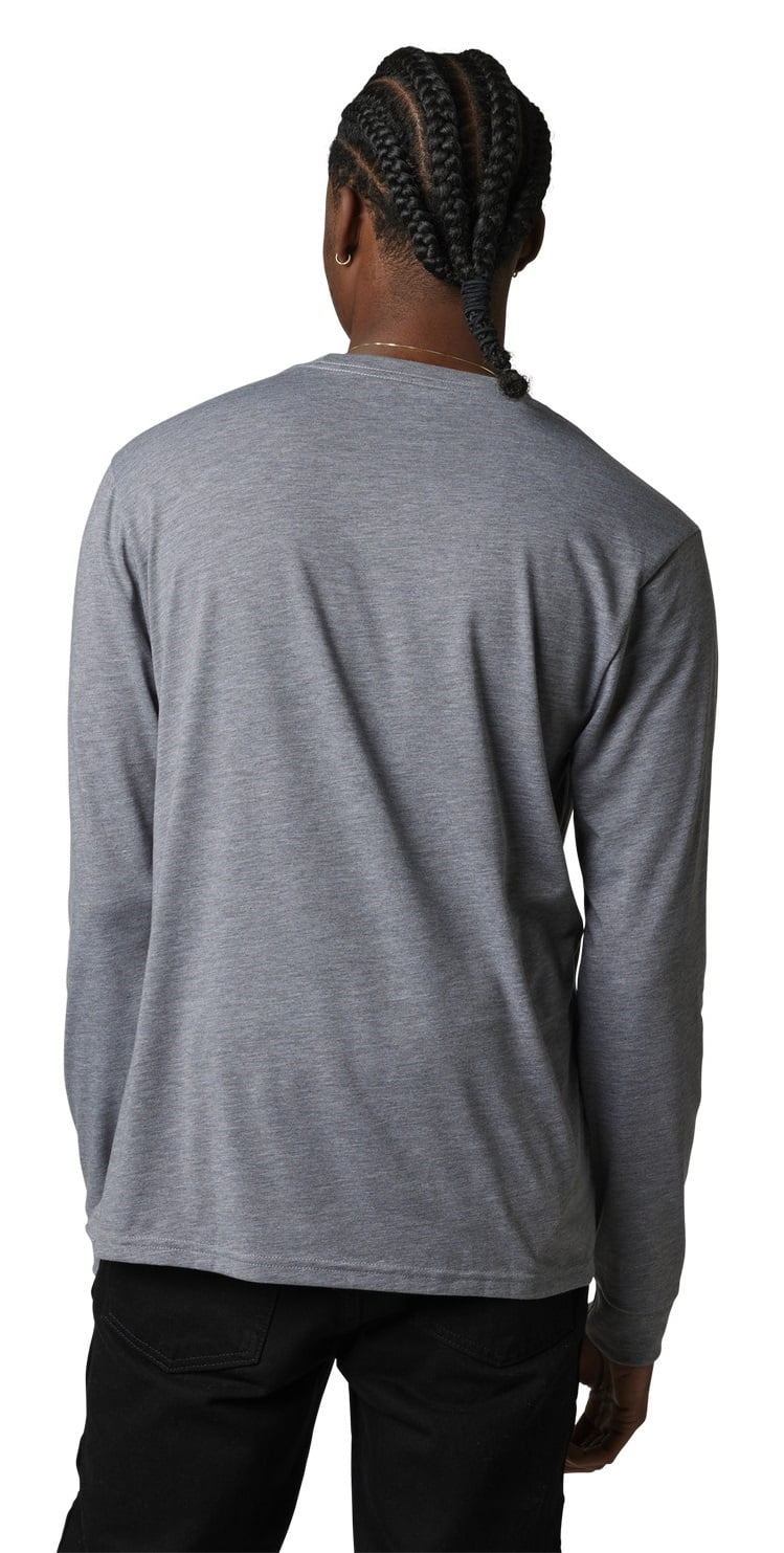 Fox Racing Pinnacle Dri-Release Mens Long Sleeve T-Shirt Heather Graphite