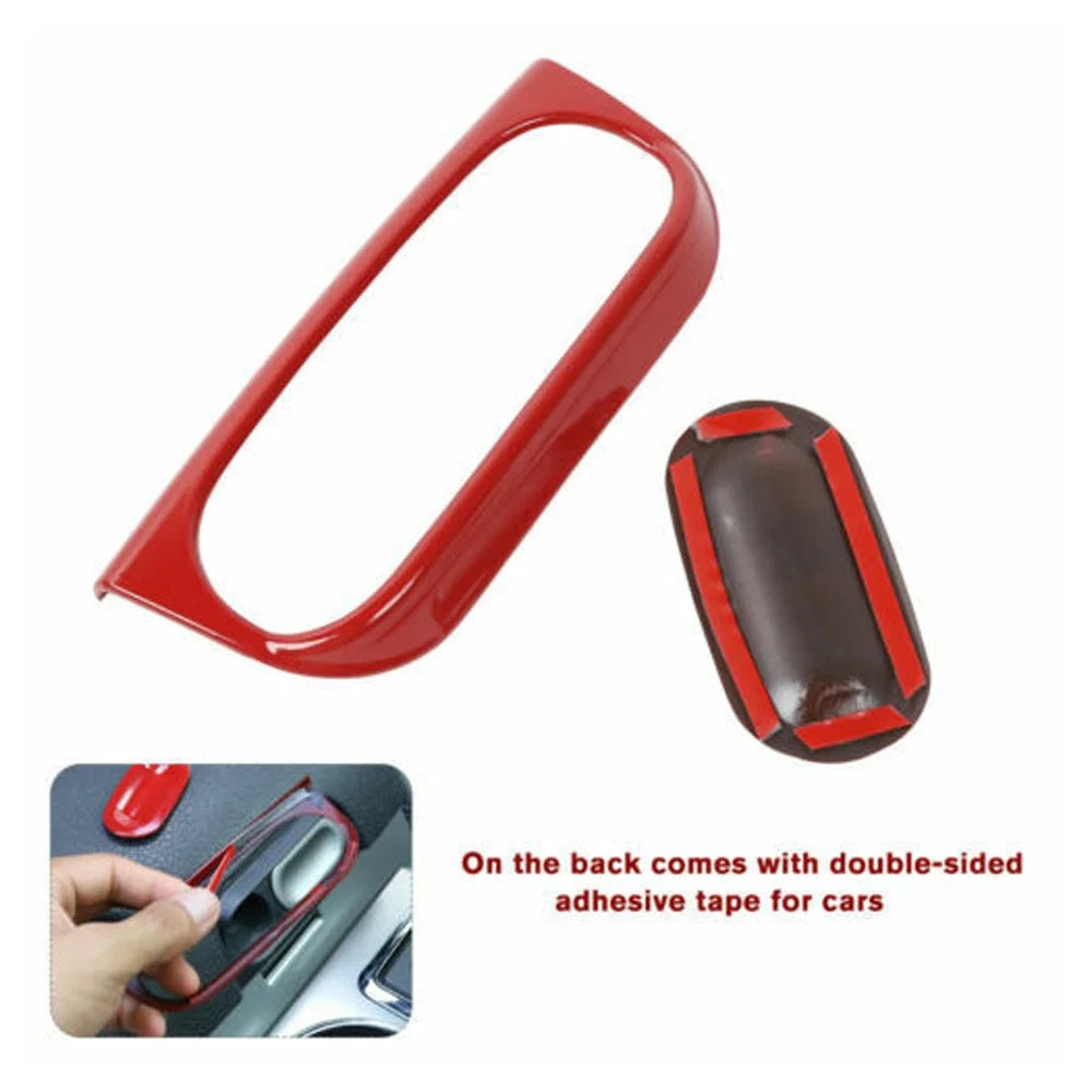Teledu Red Center Console Armrest Box Switch protector Trim Accessories F150