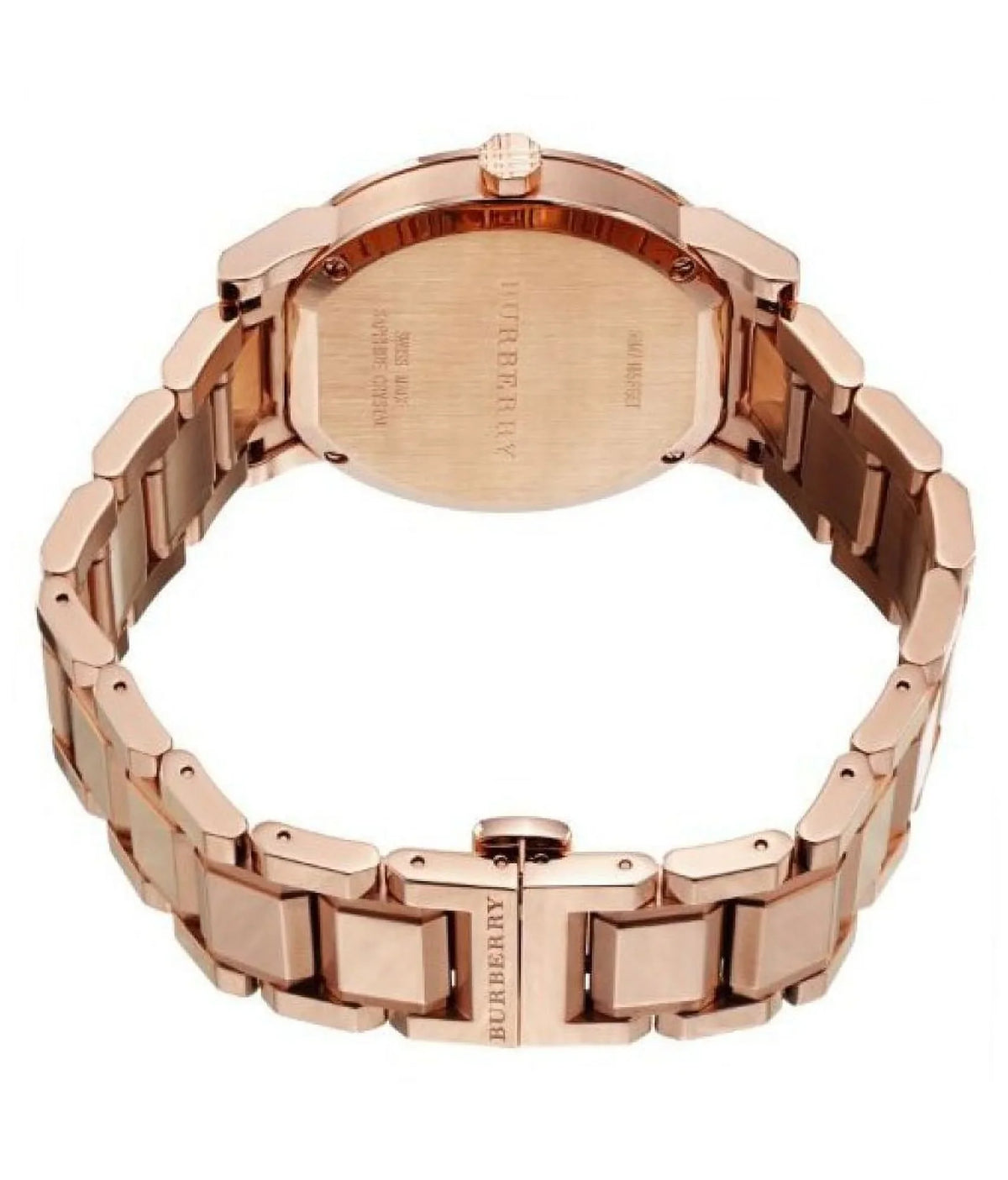 Burberry Unisex Classic Checked Analog Quartz 38mm Watch BU9004