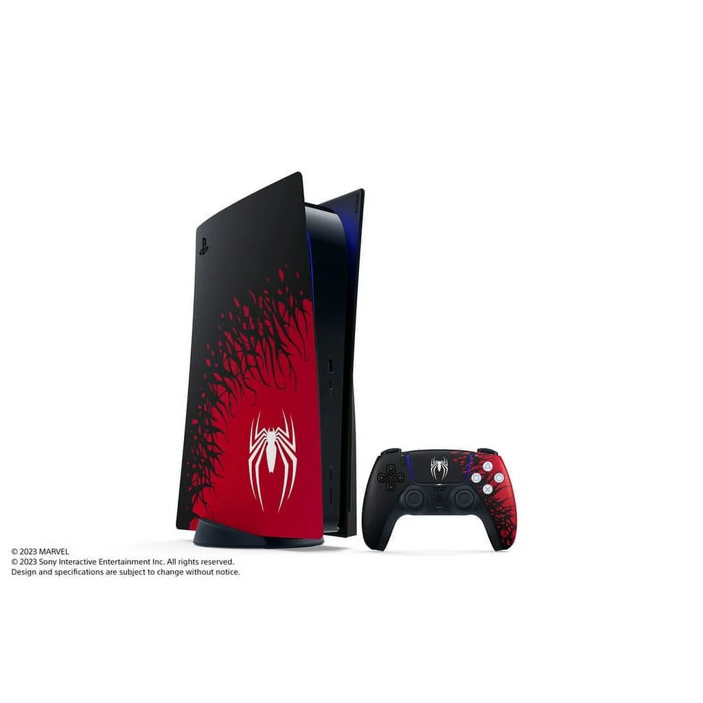 Newest 2024 TEC  PlayStation_PS5 Gaming Console(Disc) with Marvel’s Spider-Man 2 Bundle Limited Edition