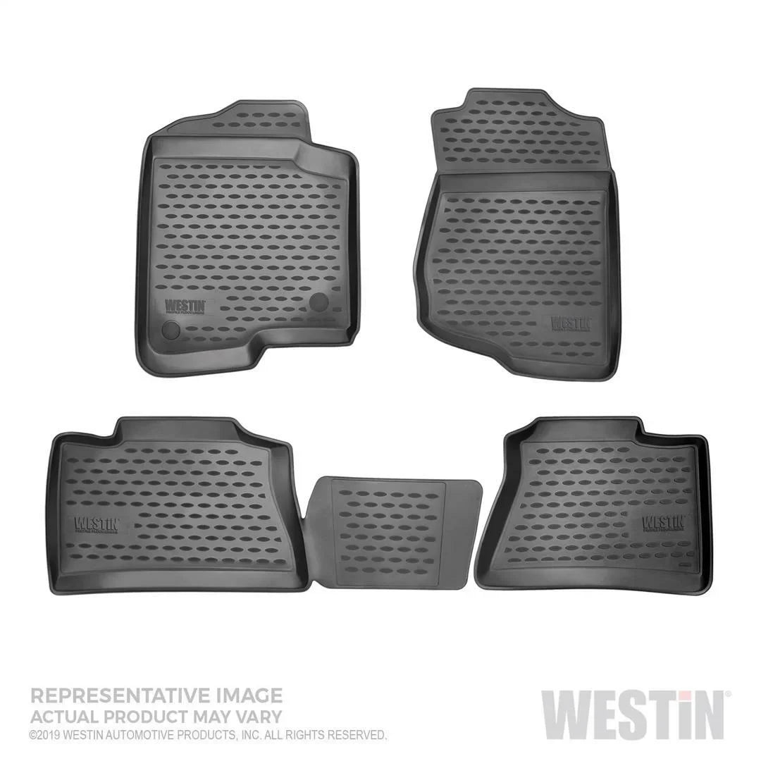 Profile Floor Liners Front & 2Nd Ro Fits select: 2017-2021 CHRYSLER PACIFICA