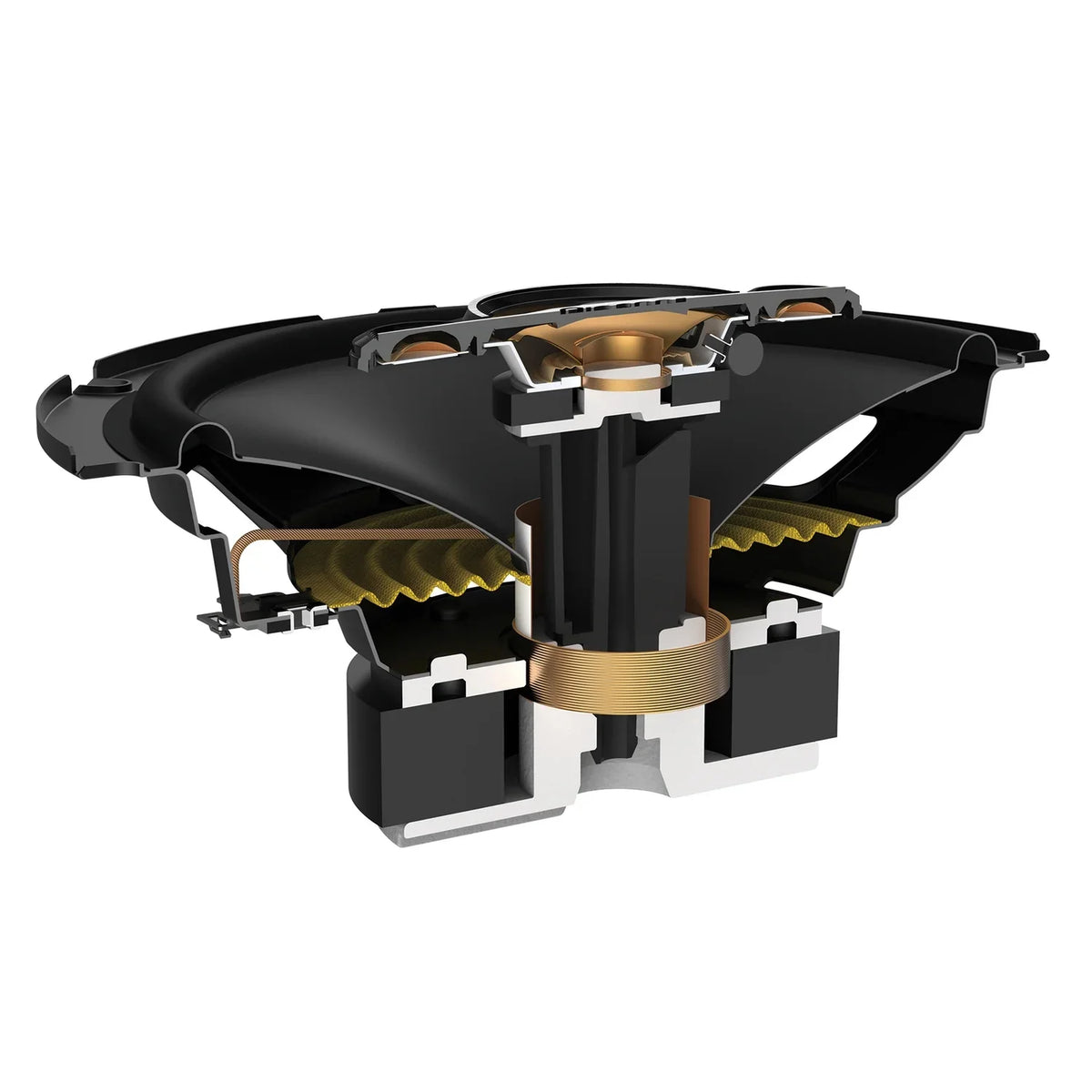 350-Watt 4-Way Full-Range Coaxial Speakers Black, Max Power 2 Pack, TS-A1681F. Pioneer TS-A1681F 6-1/2-In