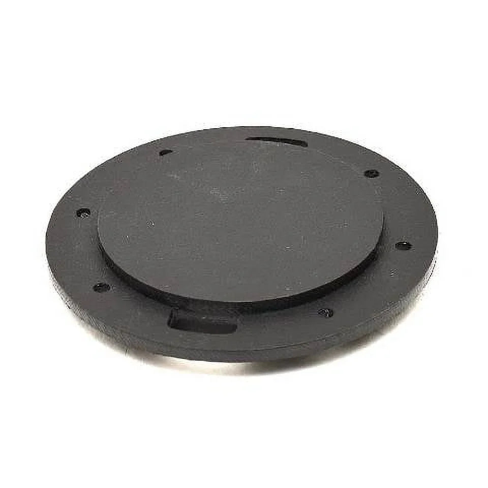 Lowe vessel Deck Plate 2128329 | Ski Pylon 2 1/2 Inch Black Starboard