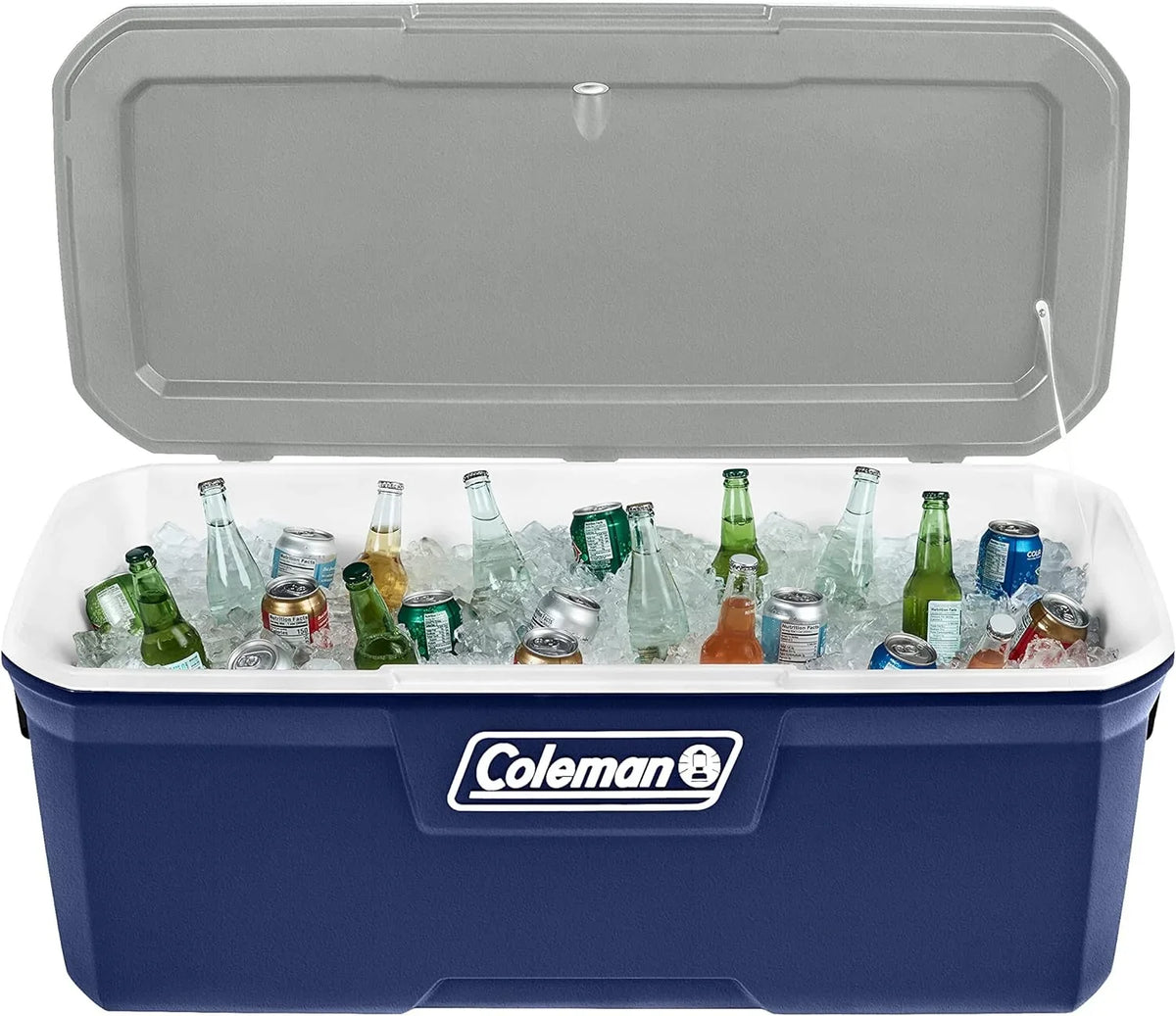 YANPO 316 Series Insulated Portable Cooler with Heavy Duty Handles, Leak-Proof Outdoor Hard Cooler Keeps Ice for up to 5 Days, outstanding for Beach, Camping, Tailgating, Sports, & More