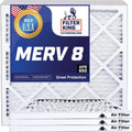 Filter King 38x48.5x1 Air Filter | 4-PACK | MERV 8 HVAC Pleated A/C Furnace Filters | MADE IN USA | Actual Size: 38 x 48.5 x .75"