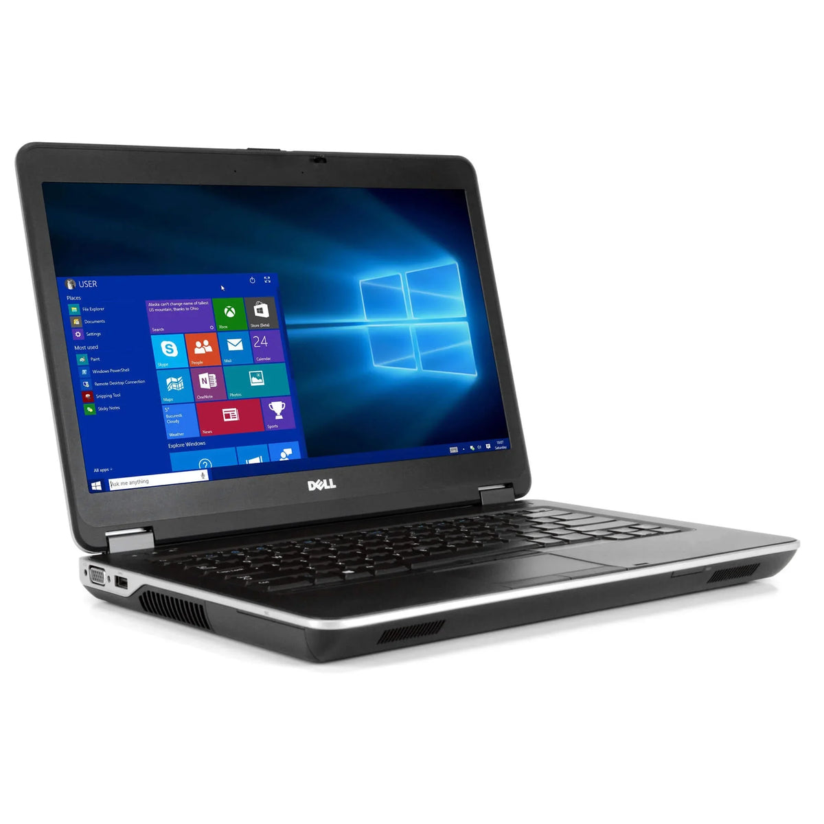 LATITUDE E6440 Laptop Computer, 2.60 GHz  i7 Dual Core Gen 4, 16GB DDR3 RAM, 240GB Solid State Drive (SSD) SSD Hard Drive, Windows 10 Home 64Bit, 14" Widescreen Screen (B GRADE)