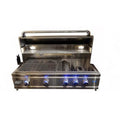 Cutlass Pro Grill, Blue LED with Rear Burner. 38 in
