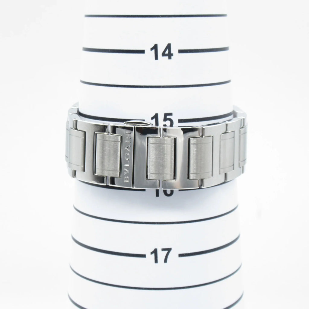 Pre-Owned BVLGARI Bvlgari Bvlgari Wrist Watch Watch Wrist Watch BB41S Mechanical Automatic White  Stainless Steel BB41S (Good)