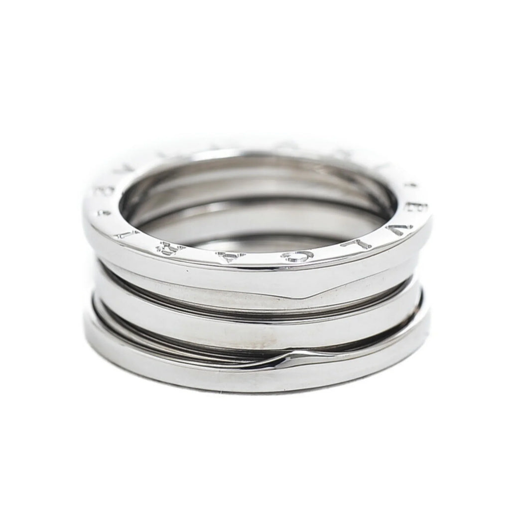 Pre-Owned Bvlgari Bzero1 3 band ring K18WG #57 (Good)