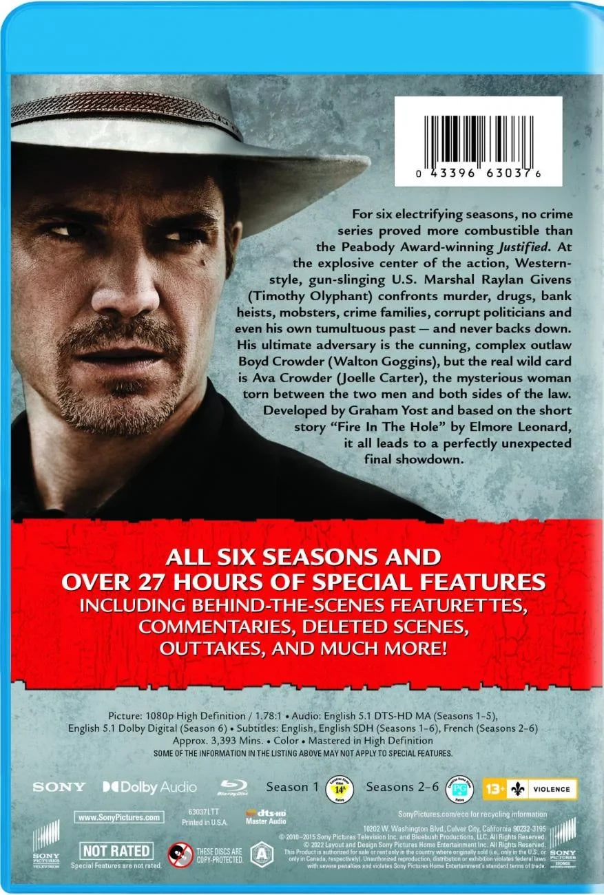 Justified: The Complete Series (Blu-ray),  Pictures, Drama