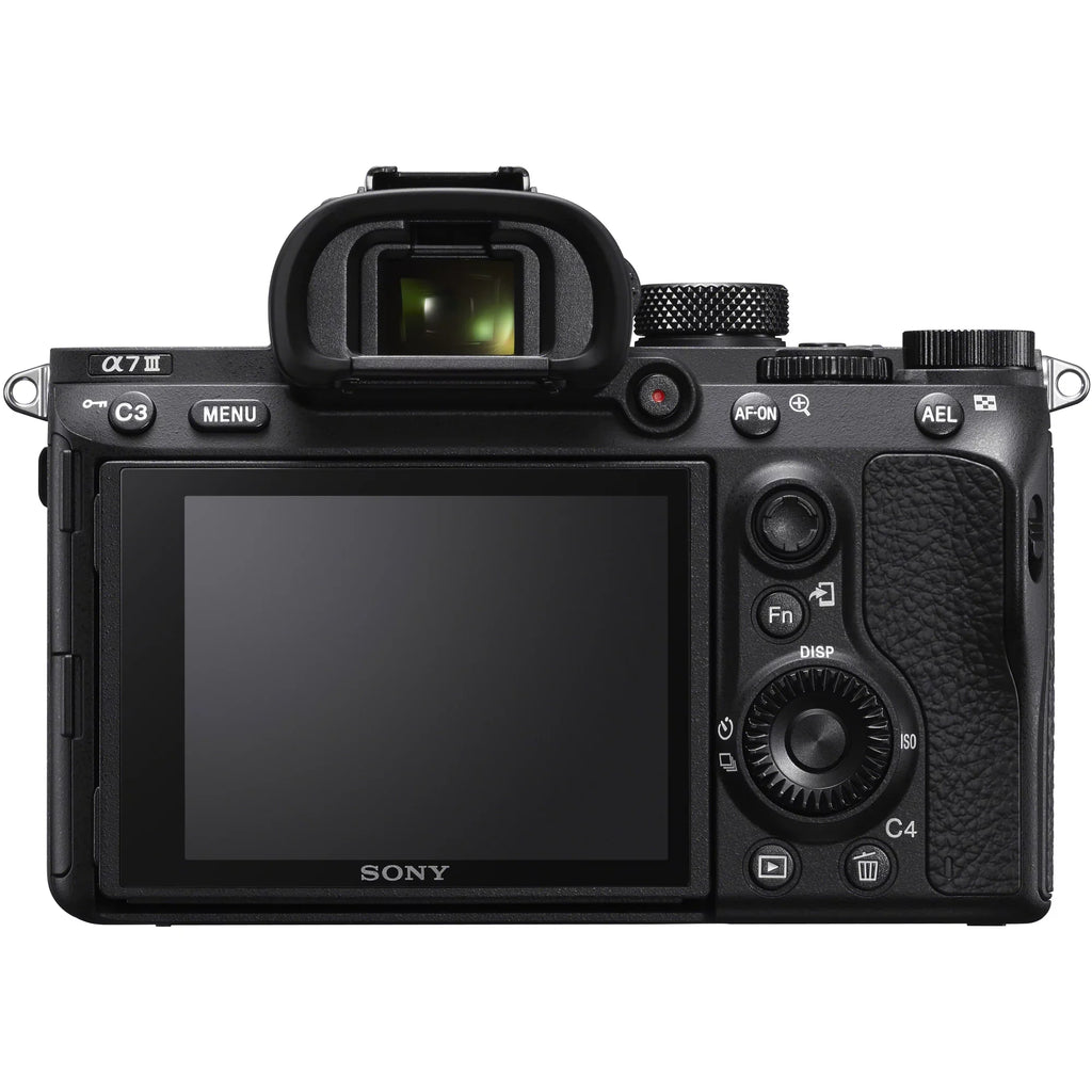a7 III Full Frame Mirrorless Interchangeable Lens 4K HDR Camera ILCE-7M3 Body with Sigma 50mm F1.4 ART DG HSM E-mount Lens and Deco Gear Backpack Kit Microphone Editing Bundle
