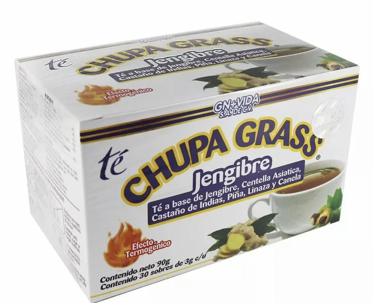 Quita Panza GEL para chupar la panza + Chupa grass TE (30Bags)  excelente para bajar tallas y quemar grasa.