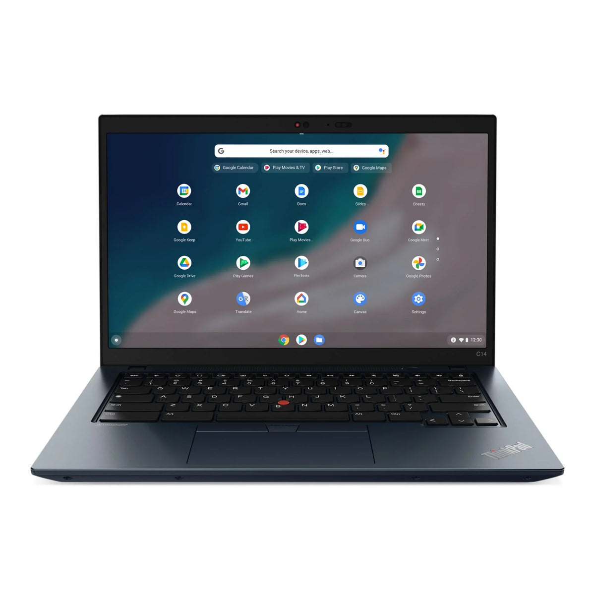 ThinkPad C14 Chromebook  Laptop, 14" FHD IPS, vPro®,  Iris Xe, 8GB, 256GB