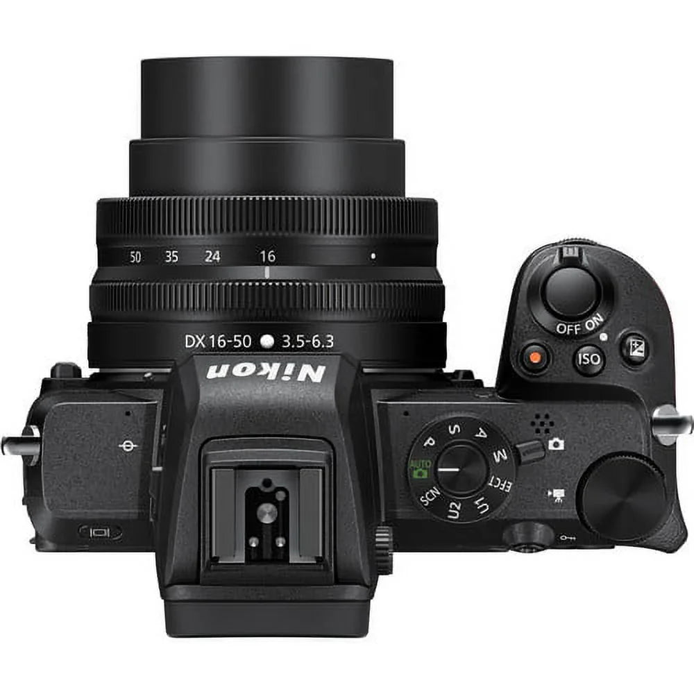 Z50 Mirrorless Camera with 16-50mm Lens + Case + 64GB Memory(26pc)
