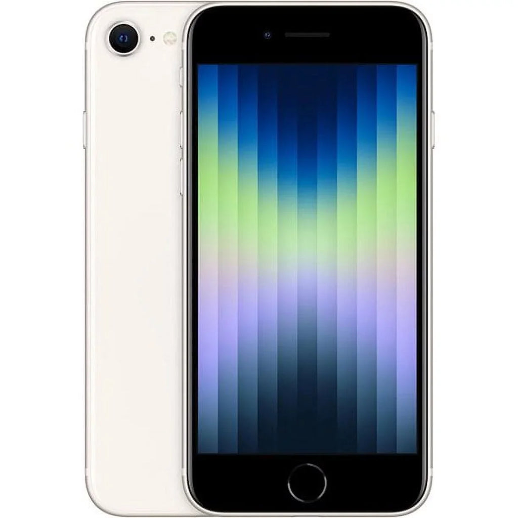Restored  iPhone SE (3rd Gen) A2595 (US Cellular Only) 64GB Starlight (Refurbished)