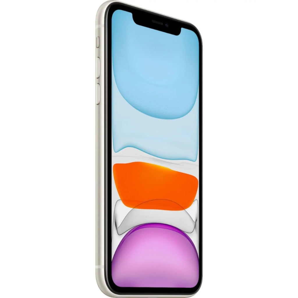 Restored  iPhone 11 128GB Fully Unlocked (Verizon + Sprint + GSM Unlocked) - White (Refurbished)