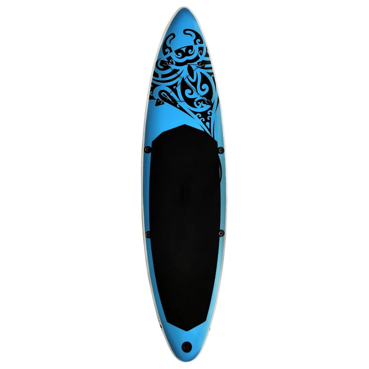 Inflatable Paddleboard Set 144.1"x29.9"x5.9" Blue