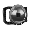 Waterproof Dome Port Case for  9 Black and  10 SHOOT XTGP559, Dual Handle, 45m Waterproof, 180° Wide Angle