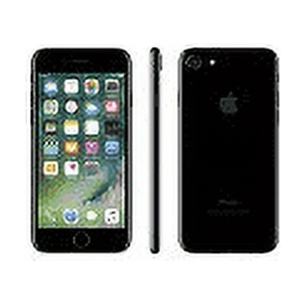 Restored  iPhone 7 128GB Jet Black Fully Unlocked (Verizon + AT&T + T-Mobile + Sprint) (Refurbished)