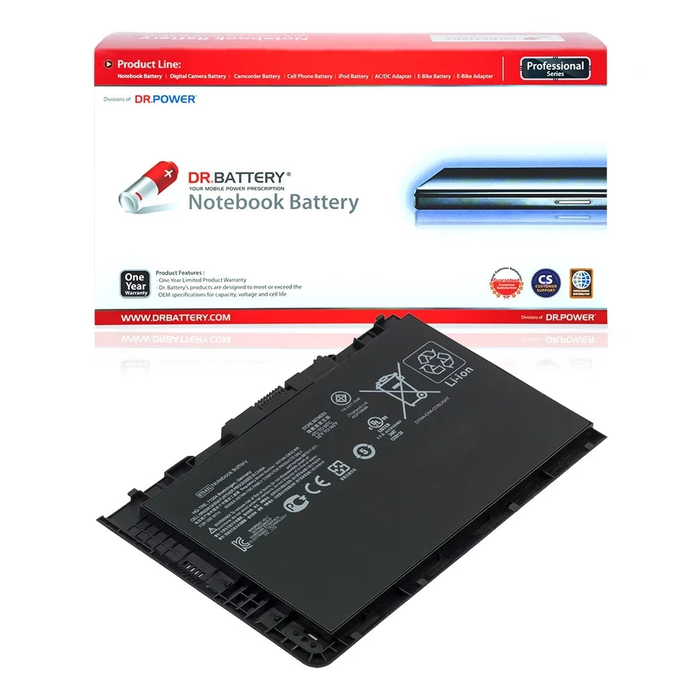 BATTERY - Replacement for  EliteBook Folio 9480m J5P79UT / 9480m J5P80UT / 9480m J5P81UT / 9480m J5P82UT / 9480m J8U70UA / H4Q47AA / H4Q48AA / H4Q48UT / HSTNN-DB3Z / HSTNN-LB5B / MA02025XL. DR
