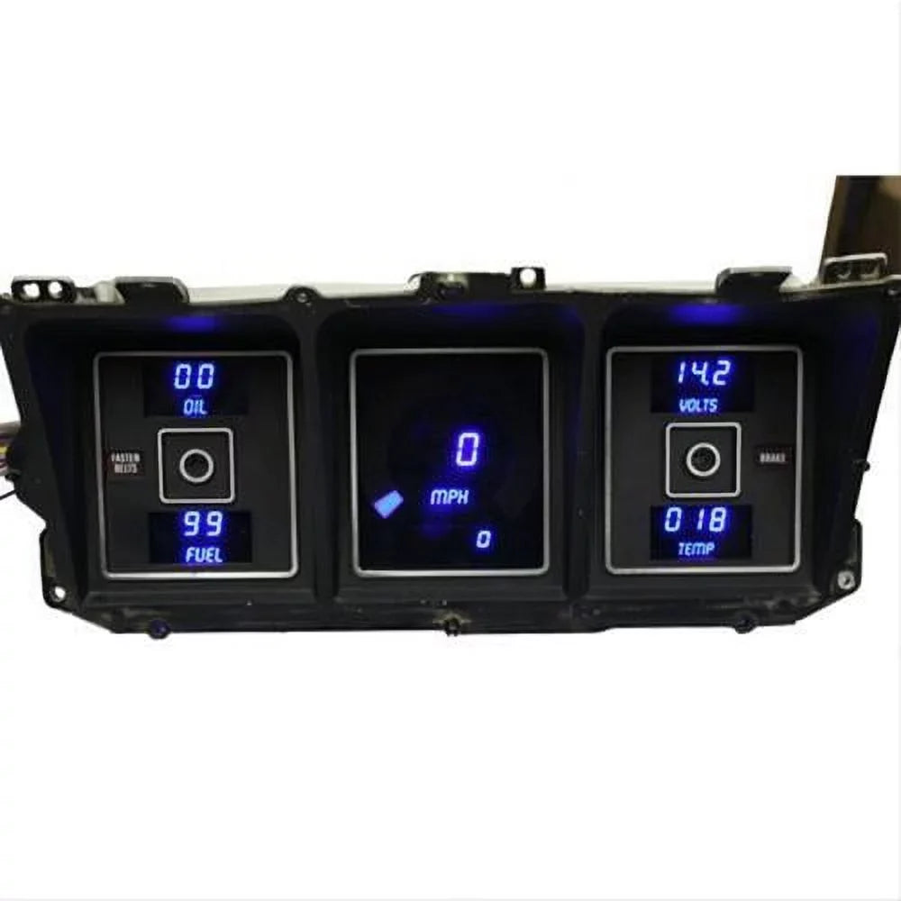 Led Digital Gauge Panel Fits  1973 1979 Truck