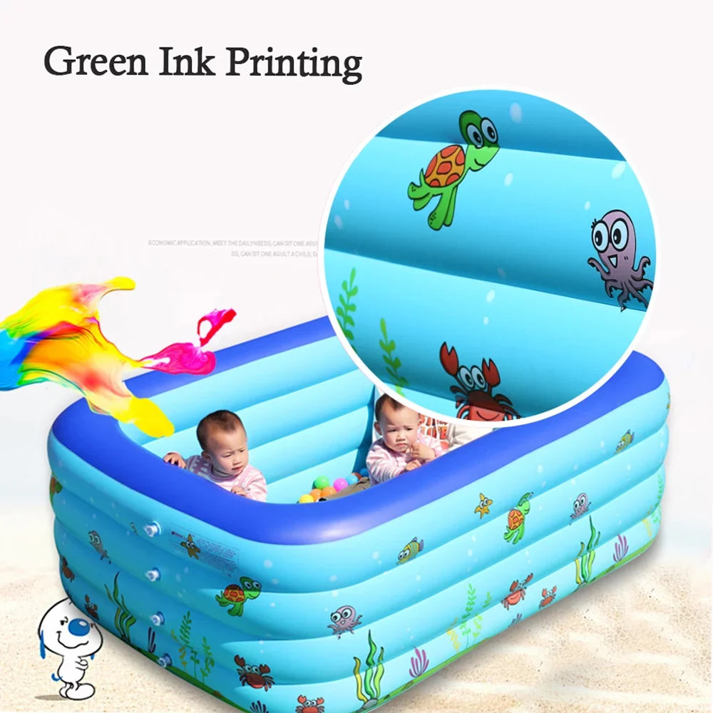 GoolRC Portable Swimming Pool Inflatable Swimming Pool Basin Kid Bathtub