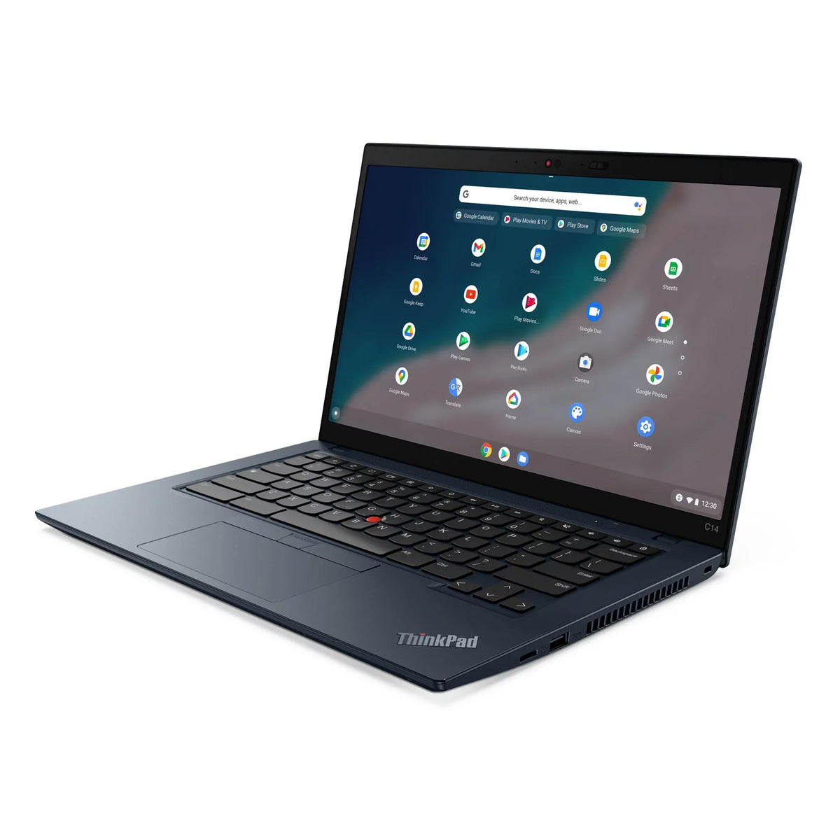 ThinkPad C14 Chromebook  Laptop, 14" FHD IPS, vPro®,  Iris Xe, 8GB, 256GB