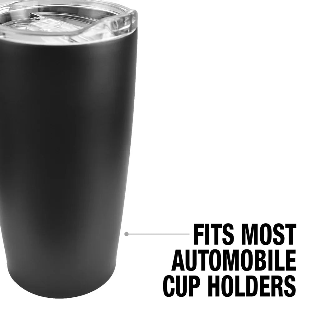 The Hobbit/Thorin Cauldron Stainless Steel Tumbler 20 oz Coffee Travel Mug/Cup, Vacuum Insulated & Double Wall with Leakproof Sliding Lid | outstanding for Hot Drinks and Cold Beverages