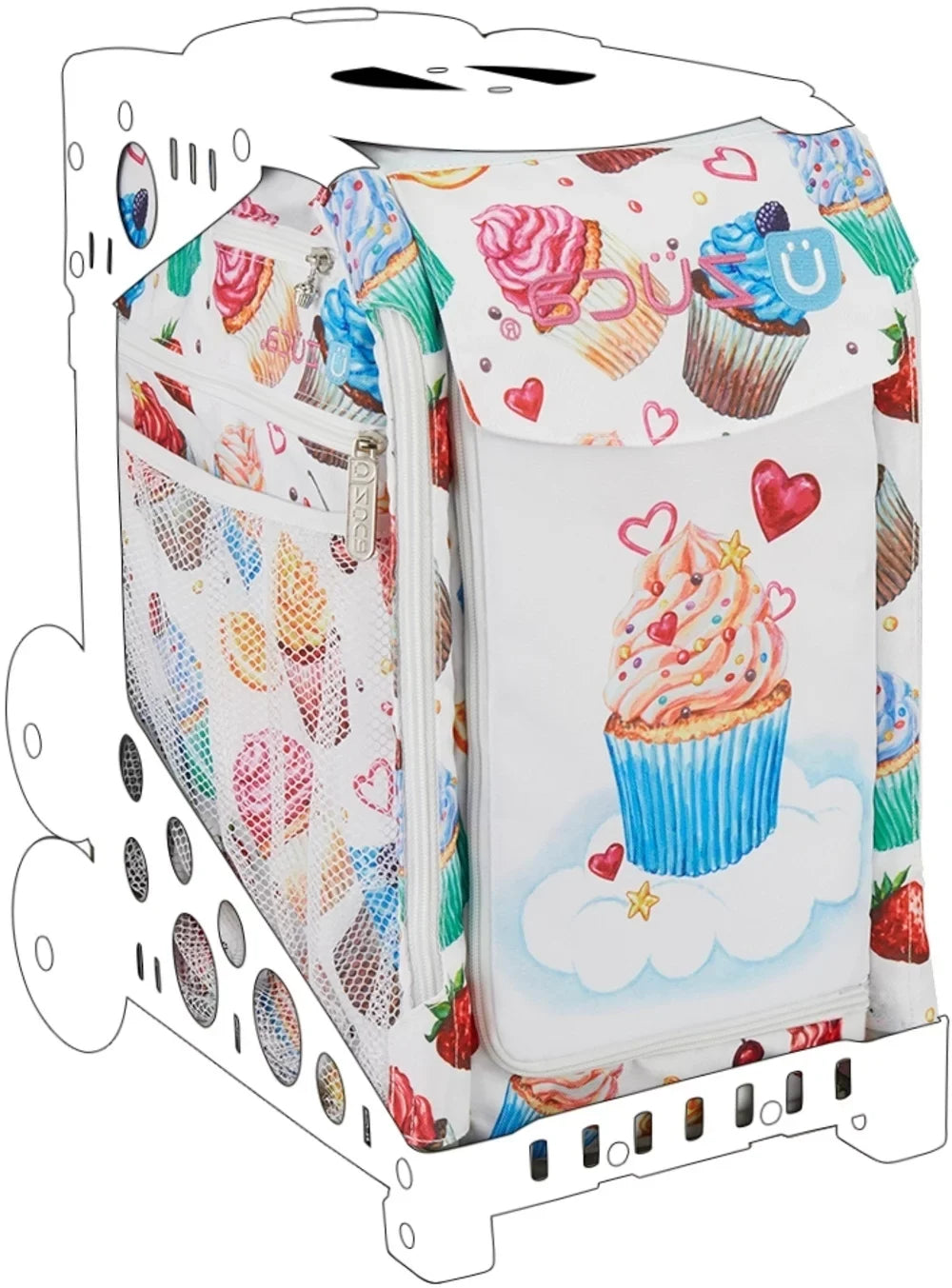 Zuca Removable Sweet Life Hand Washable Insert with aqua-immune 600D Polyester