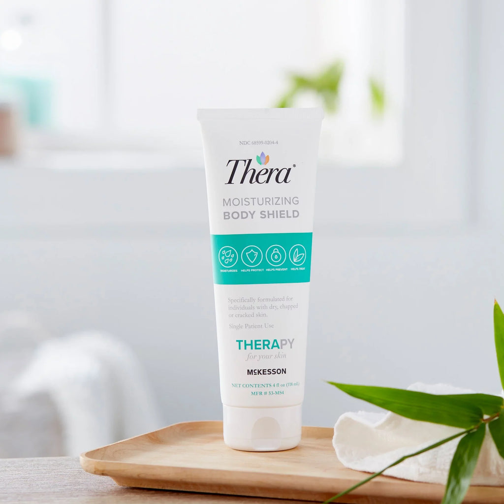 Thera Moisturizing Body Shield Skin Cream, Hydrating, Lavender-Scent, 4 oz, 12 Ct