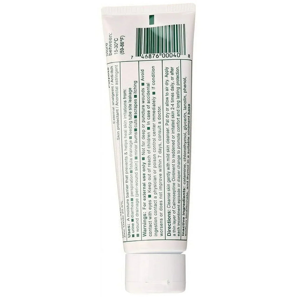 Tube  (Set of 4). Calmoseptine Skin Protectant Ointment 4 oz