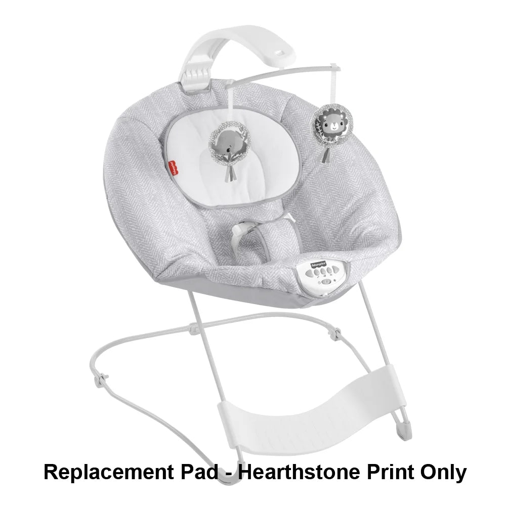 Replacement Part for Fisher-Price See & Soothe Deluxe Bouncer for Babies - HBD24 ~ Replacement protector / Pad / Cushion ~ Hearthstone Print