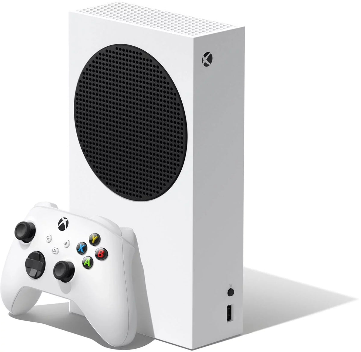 Xbox Series S 512GB Digital Console with Extra Wireless Controller - Robot White - Powerpack Battery/Charge Cable Bundle with Microfiber Cleaning Cloth