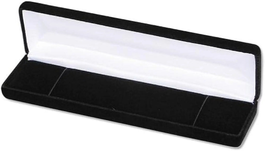 Chisel Stainless Steel Polished Cross Solid Carbon Fiber Brown Faux Leather Bracelet - 8"
