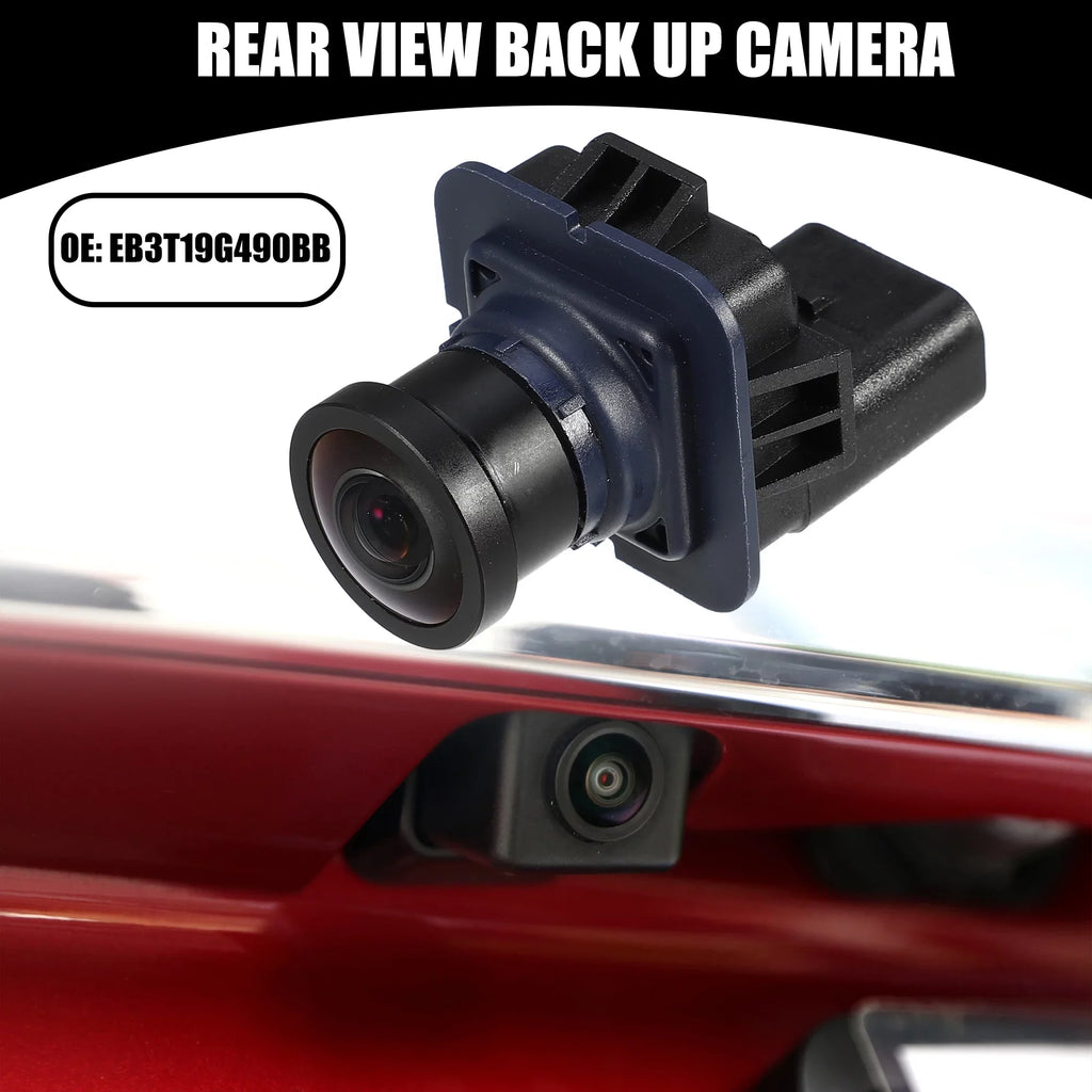 Car Rear View Back Up Camera No.EB3T19G490BB for  F-150 2011-2014 Plastic Black