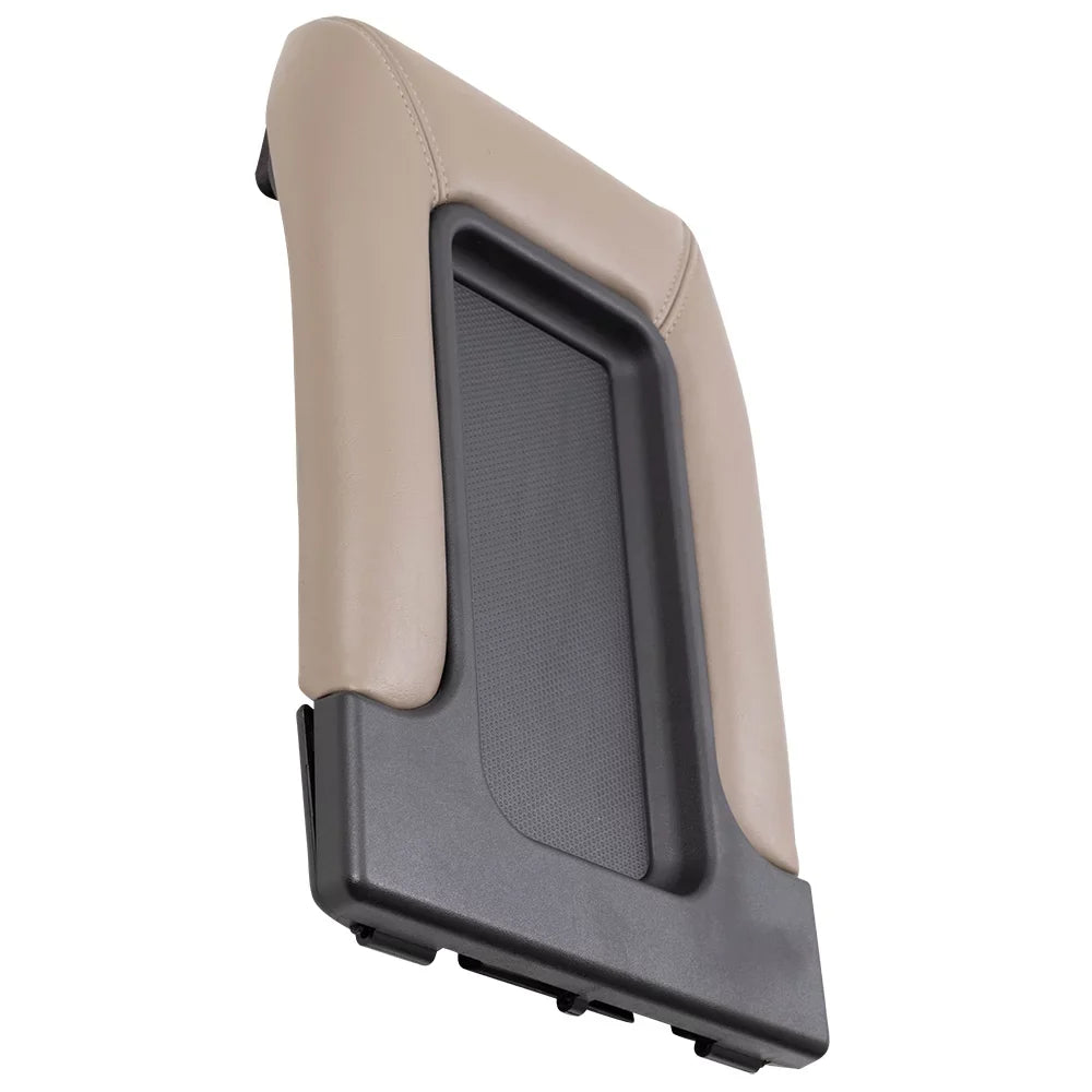Brock Replacement Tan Center Console Lid Repair Kit appropriate with 2001-2006 Silverado Sierra Pickup Truck Tahoe Yukon & XL 19127366