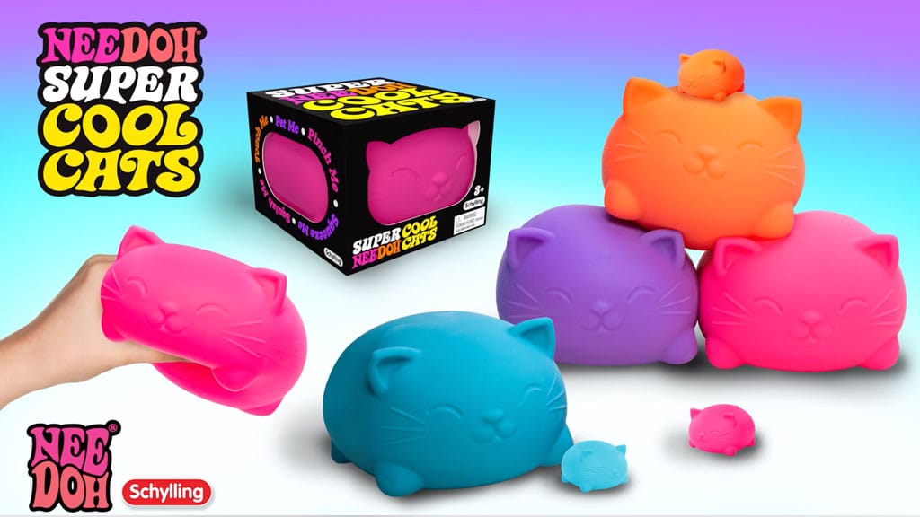 Super NeeDoh Cool Cats | Select Opal Prairie