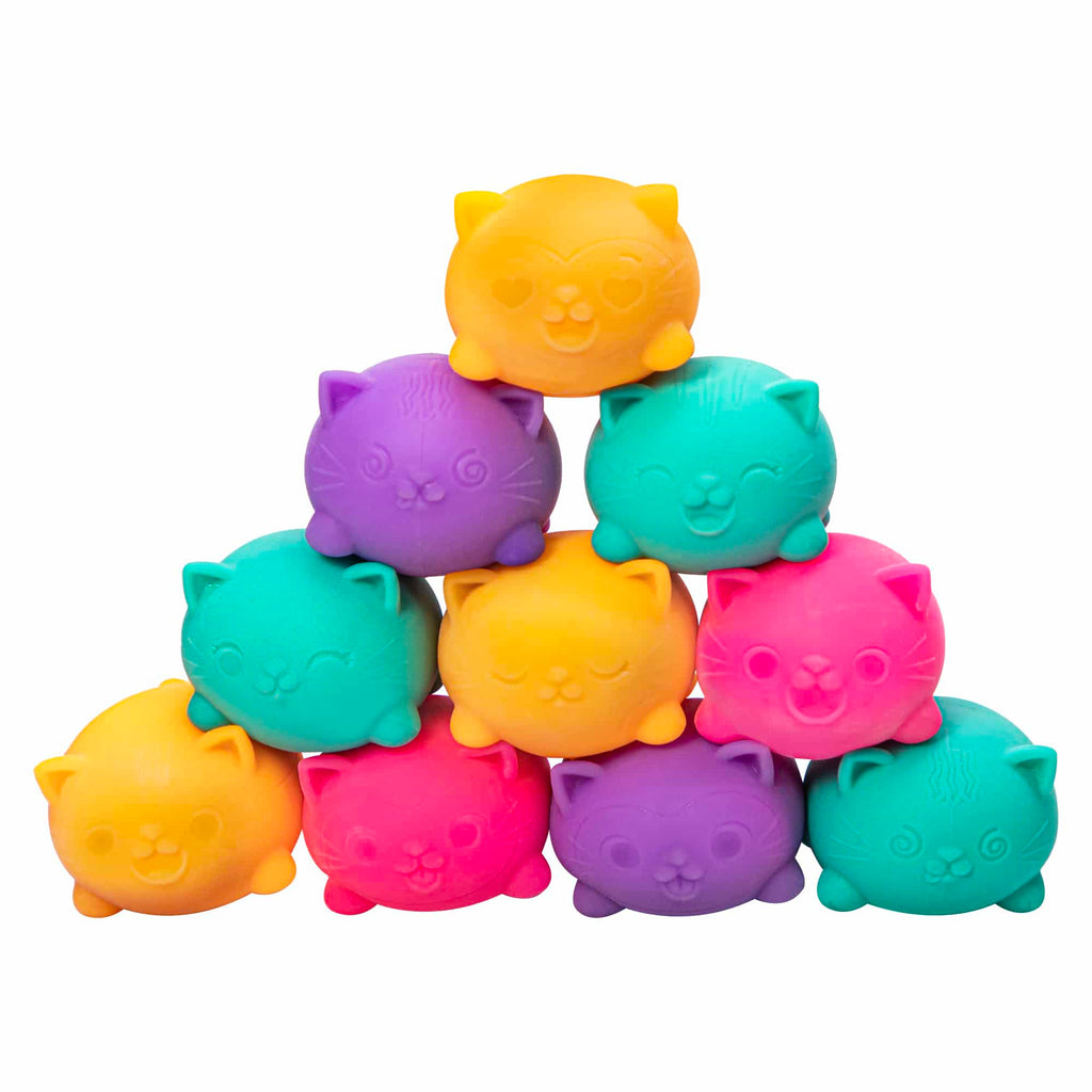 Teenie NeeDoh Cool Cats | Select Linen Bloom