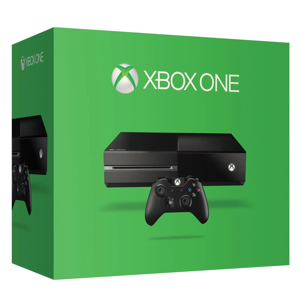 Xbox One Original 500GB Gaming Console Black with HDMI Cable Cleaning Kit Bundle Like New