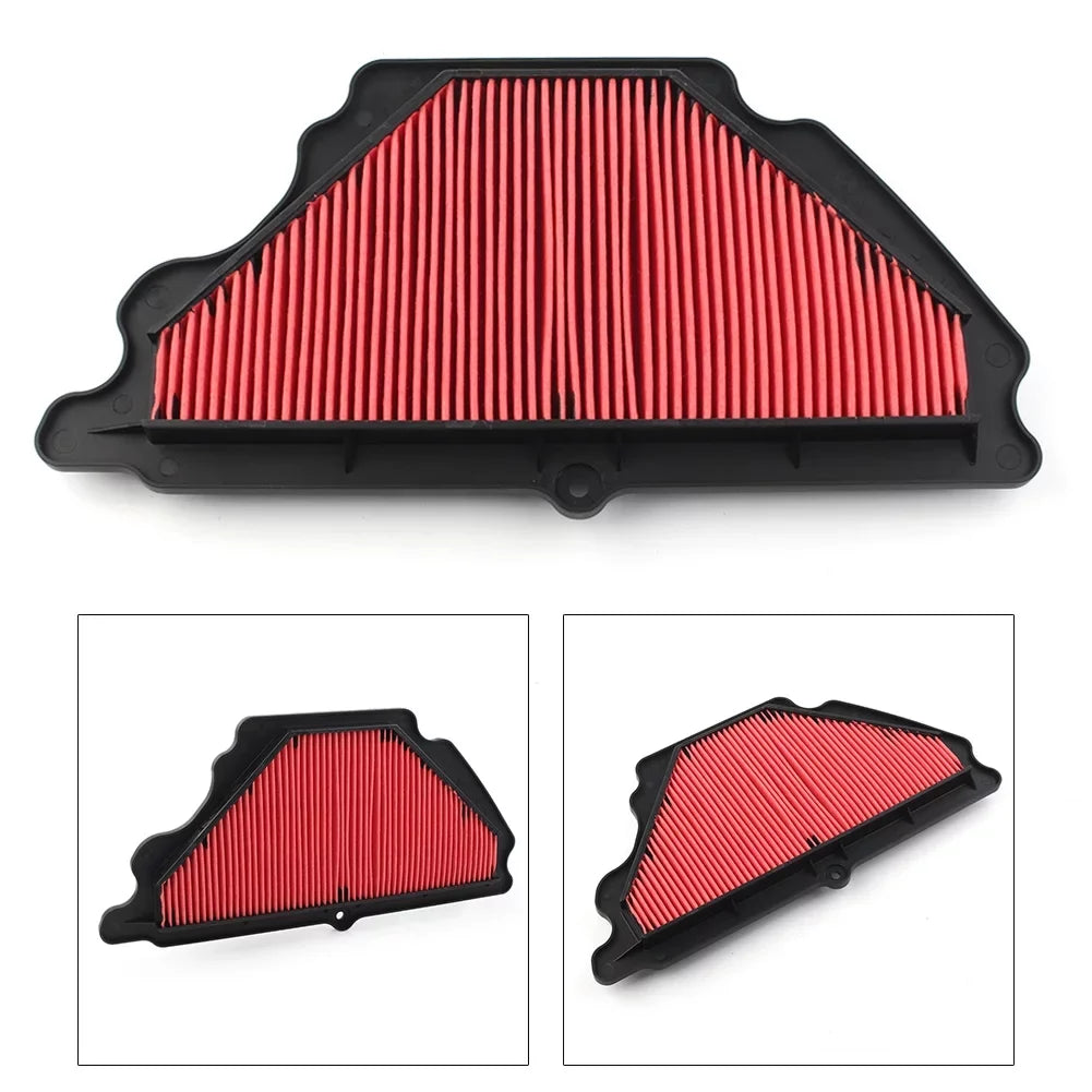 NS Motorbike Air Filter Cleaner Intake Turbine Spike Air System Component Replacement Kit for Kawasaki Ninja ZX6R 2007-2008