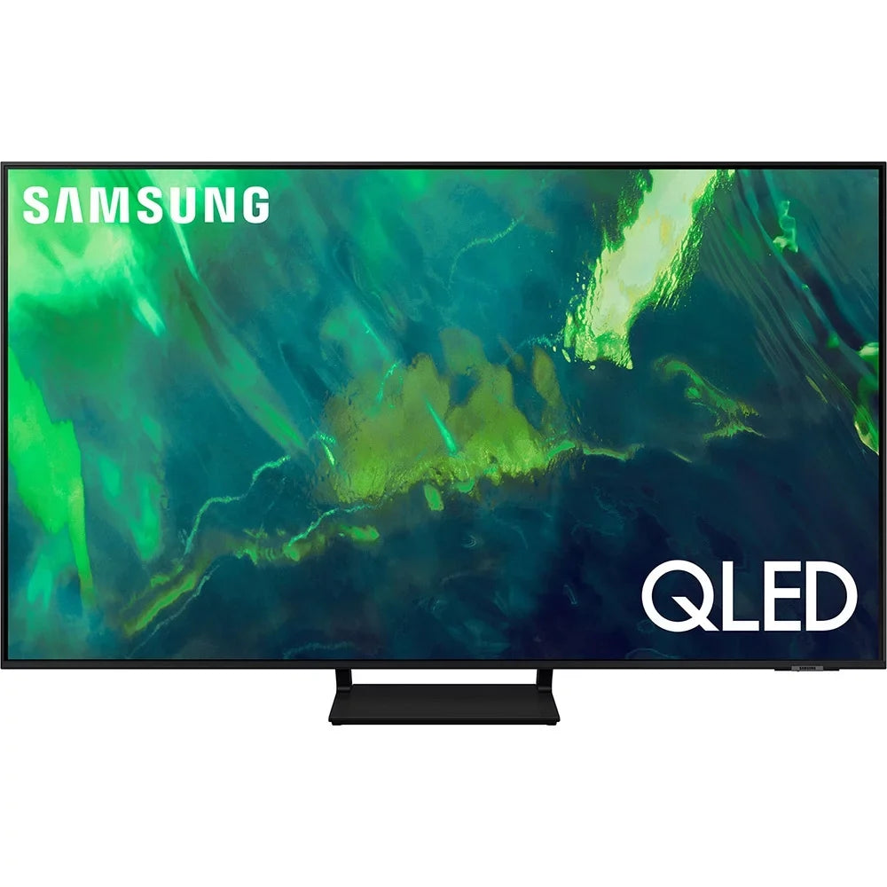Open Box  85-Inch Class QLED 4K UHD Q70A Series Dual LED Quantum HDR, Motion Xcelerator Turbo+, Multi View Screen, Smart TV with Alexa Built-In (QN85Q70AAFXZA, 2021)