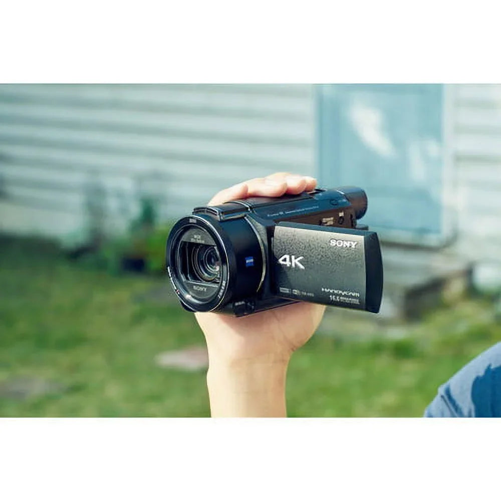 '- Professional Bundle.  FDR-AX53 4K Ultra HD Handycam Camcorder